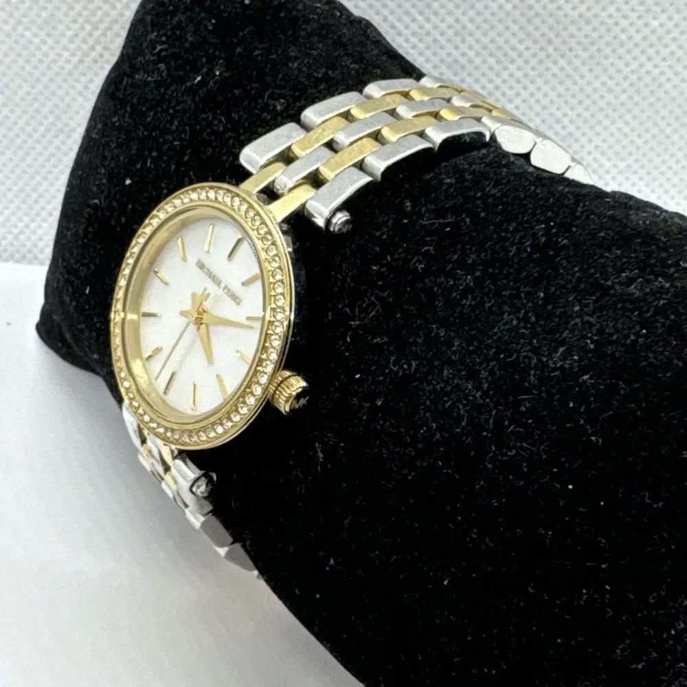 Michael Kors Mini Darci MK3323 Women's Two Tone Analog Dial Quartz Watch JNA291
